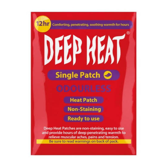 DEEP HEAT ODOURLESS PATCH