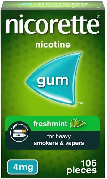NICORETTE GUM FRESHMINT 4MG 105S