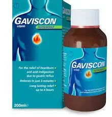 GAVISCON LIQUID PEPPERMINT 200ML