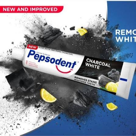 PEPSODENT CHARCOAL WHITE TOOTHPASTE