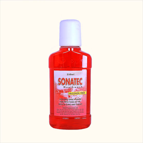 SONATEC MOUTHWASH 250ML (ALCOHOL FREE)