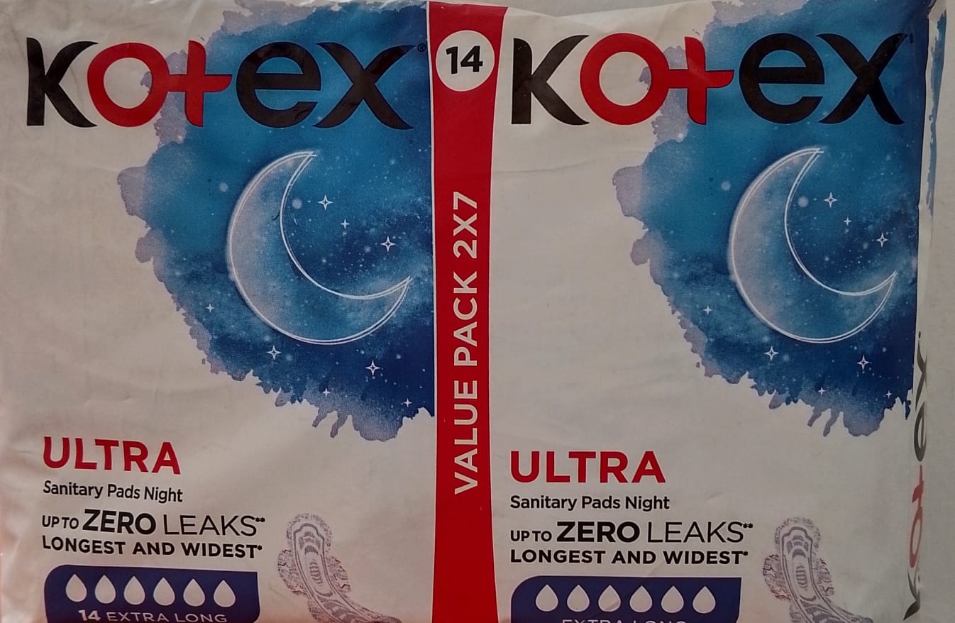 KOTEX ULTRA SANITARY PADS DUO NIGHTS 14S EXTRA LONG