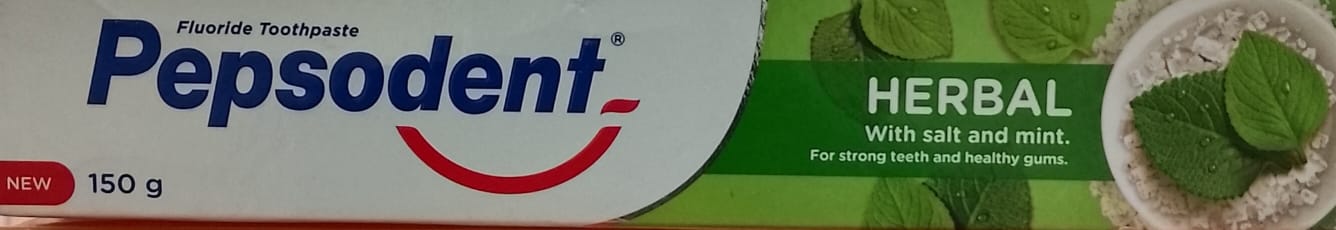 PEPSODENT HERBAL TOOTHPASTE 150G